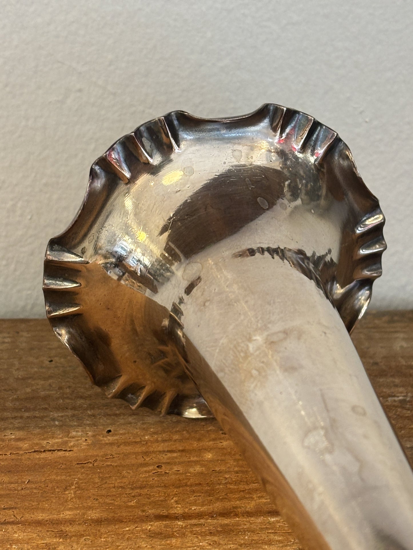 Felix Freres Metal Blanc vase