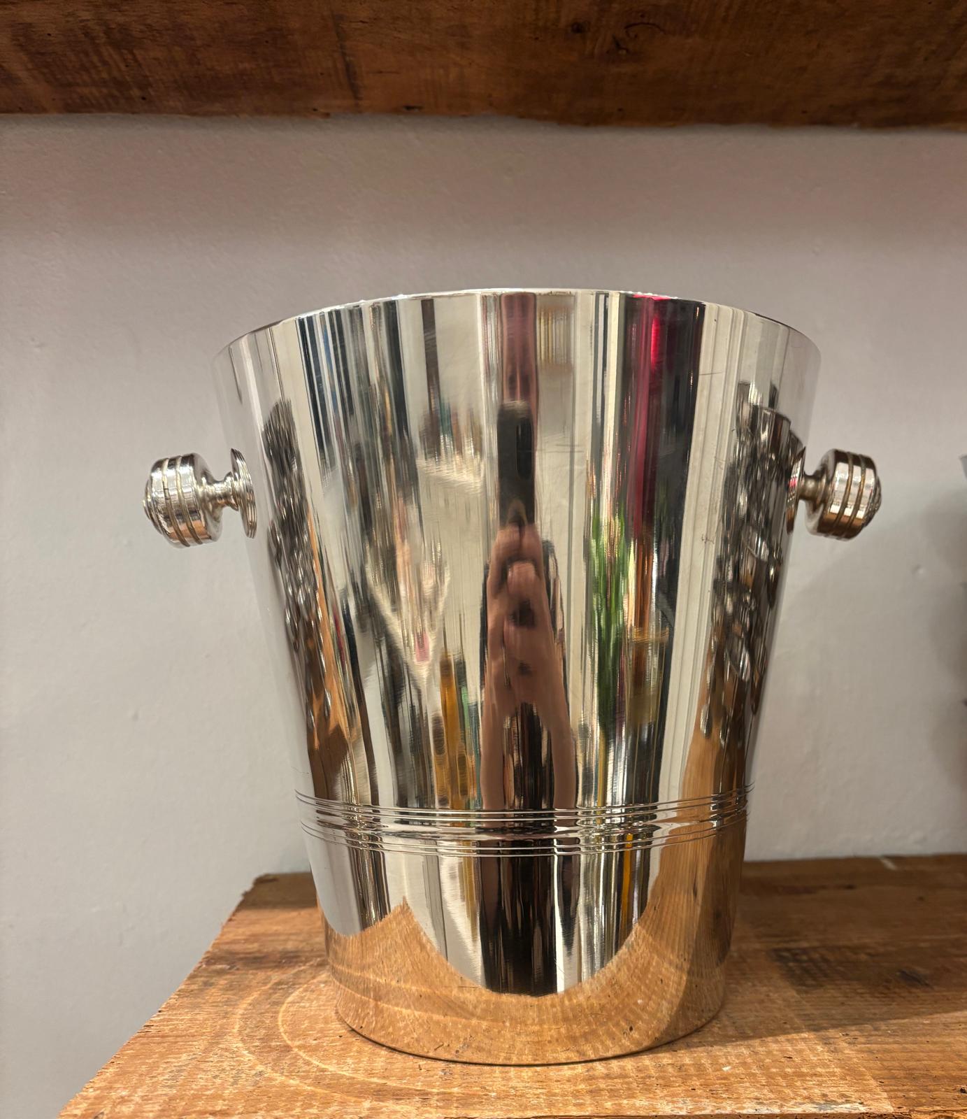 Pletsølv vintage champagnekøler