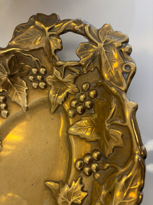 Brass platter